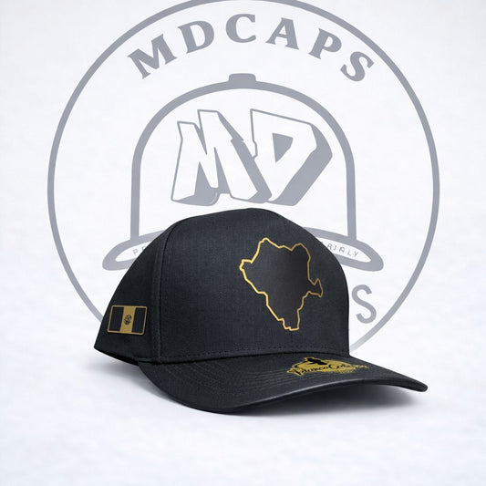 Gorra de Durango con la mancha en color negro